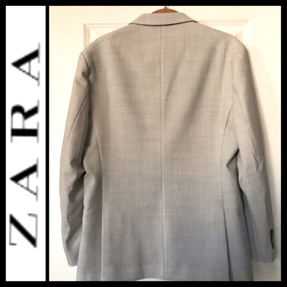 ⭐️HP⭐️ZARA Man Collection Textured Weave Jacket - Picture 4 of 9